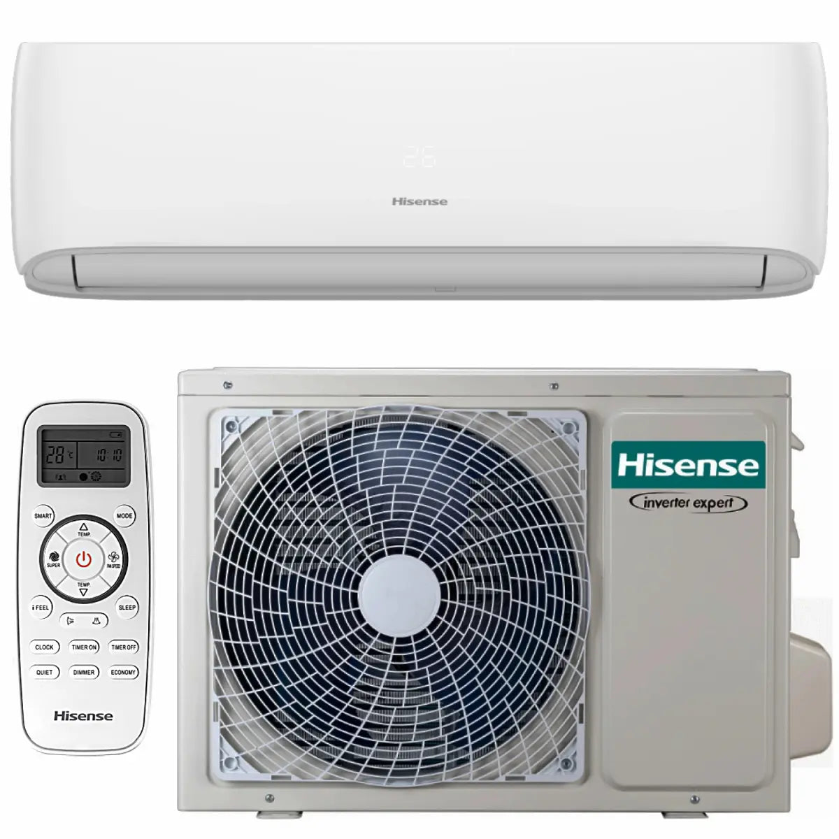 Hisense Hi-Smart CF25LR02 Split Klimaanlage 2,6 kW